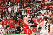 博雅棋牌官网:“双塔”闪光 中国女篮热身赛击败日本队